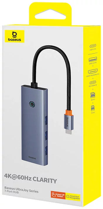 ADAPTADOR HUB USB-C MECHANICAL EYE 7 EN 1 BASEUS