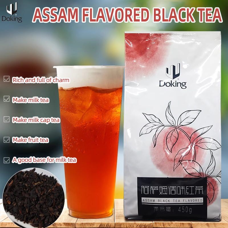 TE NEGRO ASSAM O ROJO DE BUBBLE TEA DE 450G