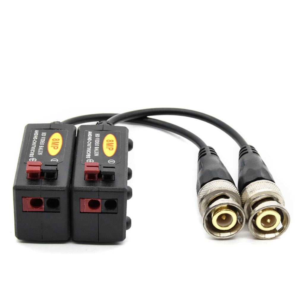 PAR VIDEO BALUN PASIVO 8MP