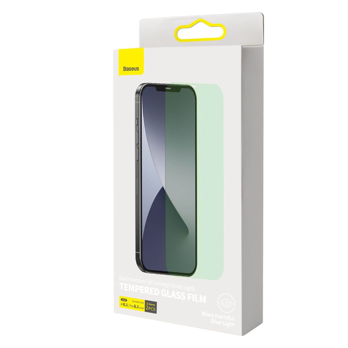 LAMINA VIDRIO TEMPLADO 0.3MM IP12/12PRO 6.1INCH (2 PCS) BASEUS