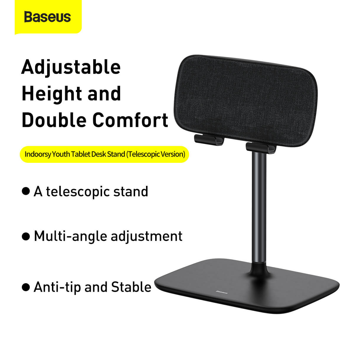 SOPORTE TABLET PARA ESCRITORIO TELESCOPICO BASEUS