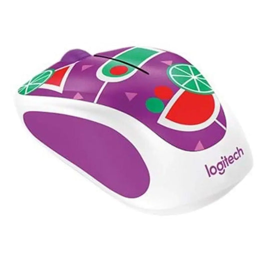 MOUSE LOGITECH M238 FRUTA TROPICAL MORADO
