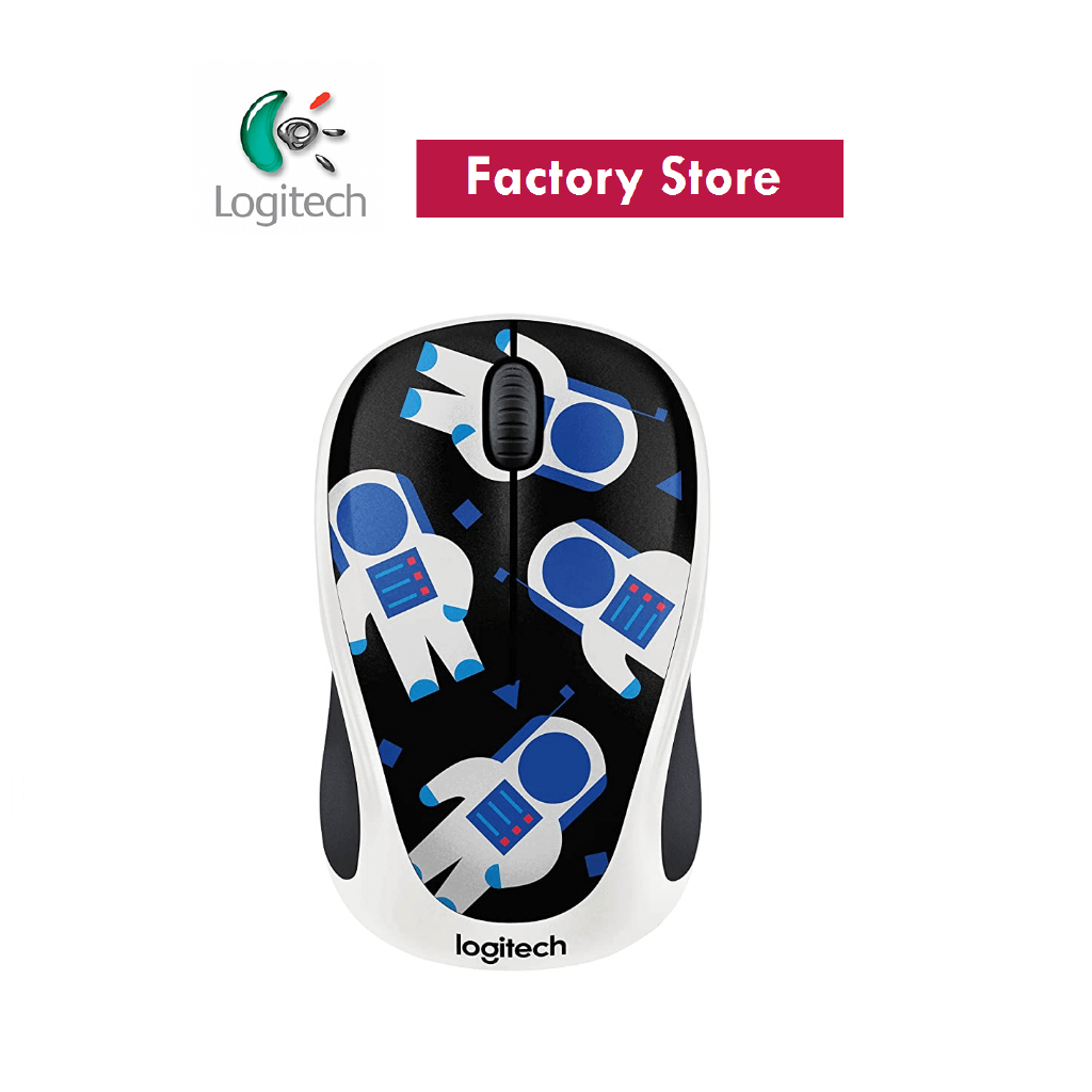 MOUSE LOGITECH M238 ASTRONAUTA NEGRO