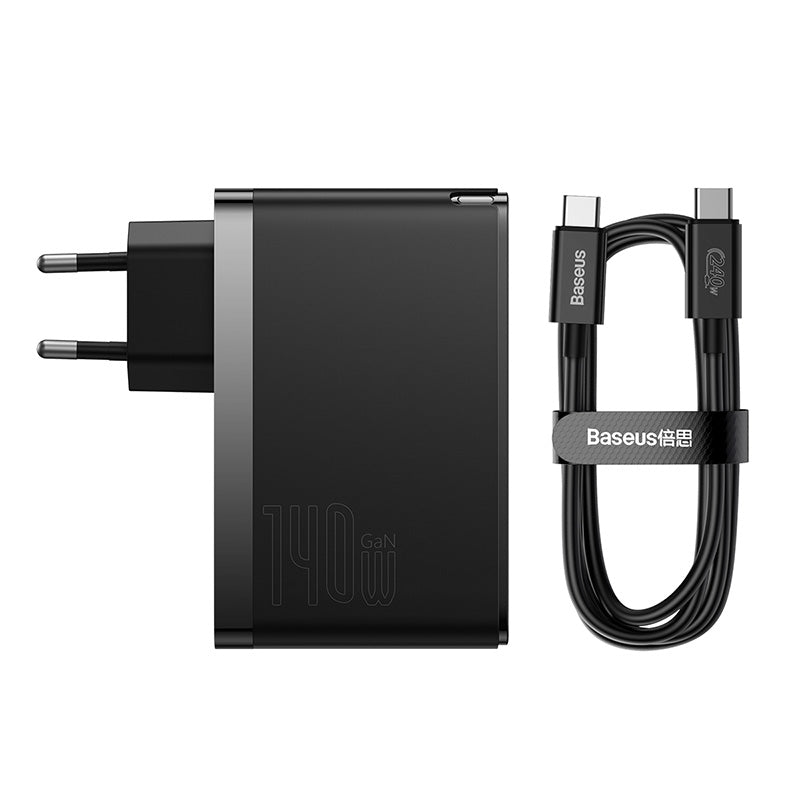 CARGADOR RAPIDO GaN5 PRO 2C+U 140W FAST CHARGER BASEUS
