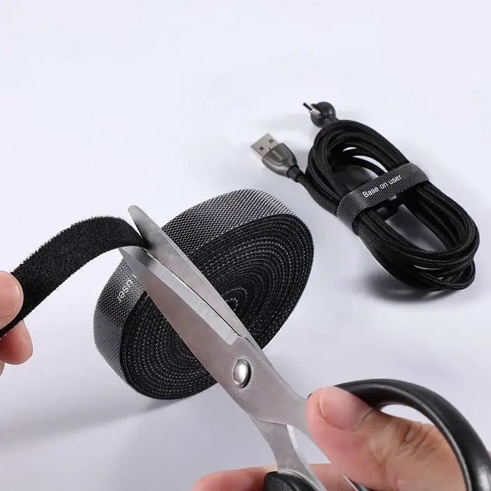VELCRO ORGANIZADOR DE CABLES 1 METRO BASEUS