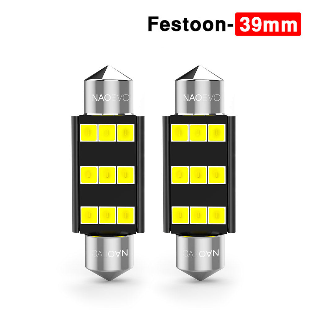 AMPOLLETA LUZ LED DE AUTO NAOEVO NORMAL-C5W (2 PCS)