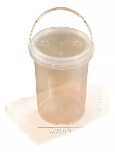 BALDE O VASO DE BUBBLE TEA Y JUGOS 1LTS X 100UND