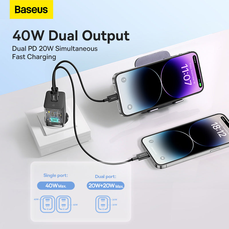 Baseus Picogo An13 Carga Rapida 2c 45w