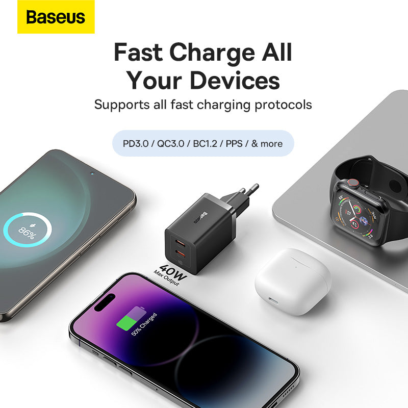 Baseus Picogo An13 Carga Rapida 2c 45w