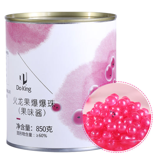 POPPING BOBA SABOR DRAGON FRUIT 850G