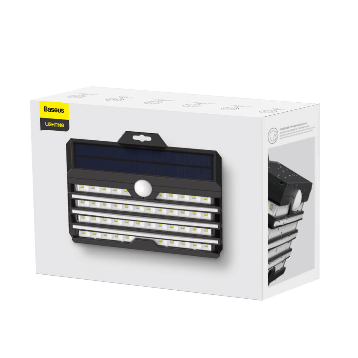 LAMPARA INDUCCION HUMANA CARGA SOLAR WALL LAMP BASEUS