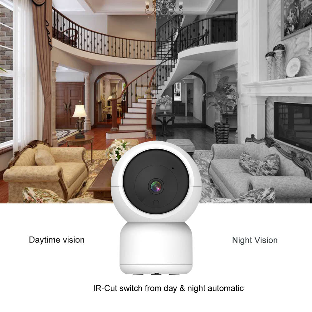 CAMARA DE SEGURIDAD ROBÓTICA ICSEE INTERIOR PARA MASCOTAS Y NIÑOS 3MP