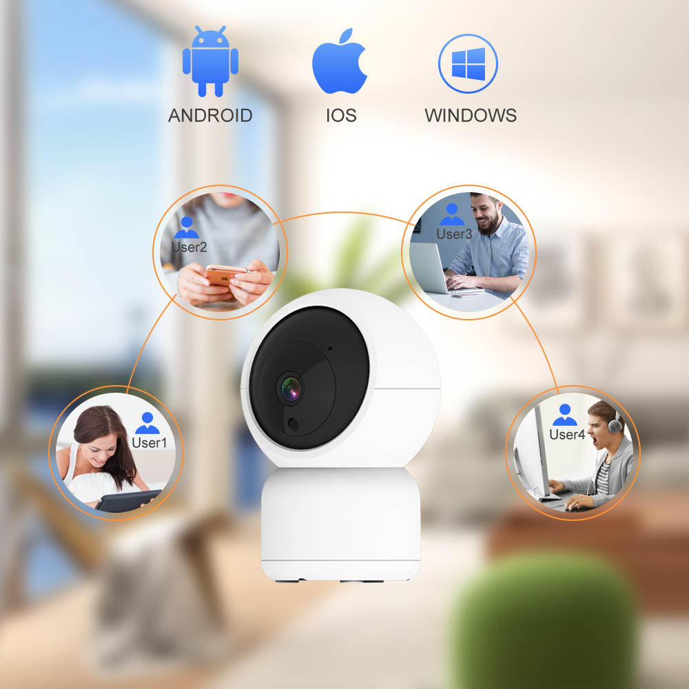 CAMARA DE SEGURIDAD ROBÓTICA ICSEE INTERIOR PARA MASCOTAS Y NIÑOS 3MP