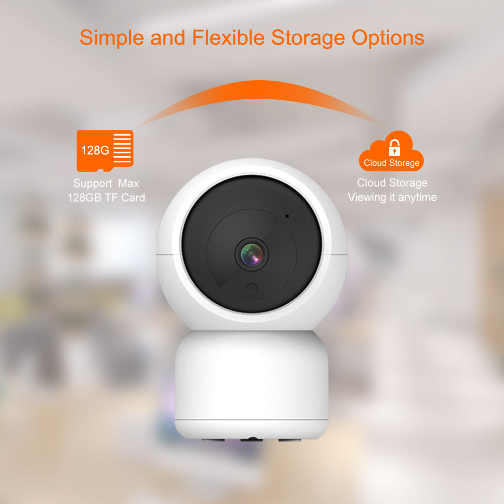 CAMARA DE SEGURIDAD ROBÓTICA ICSEE INTERIOR PARA MASCOTAS Y NIÑOS 3MP