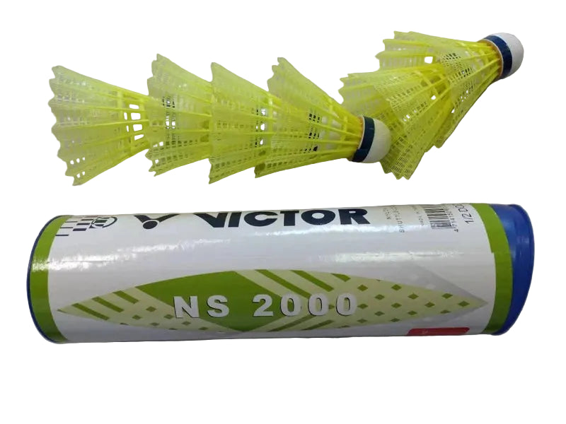 Plumillas Badminton Victor NS 2000 Amarilla