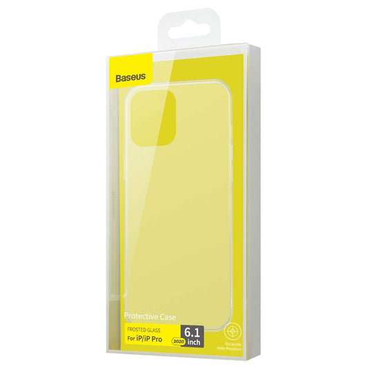 FUNDA DE SILICONA PARA IPHONE 12/12PRO TRANSPARENTE BASEUS