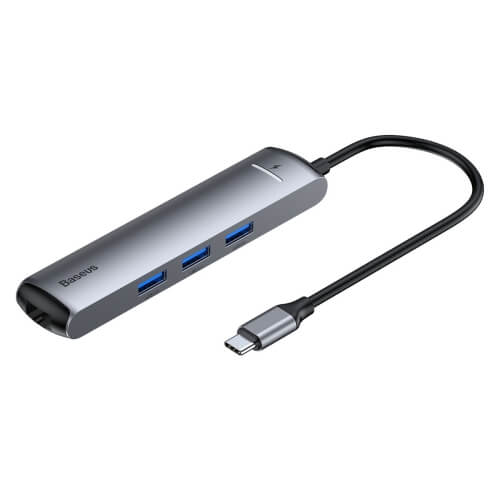 ADAPTADOR HUB USB-C MECHANICAL EYE 6 EN 1 BASEUS