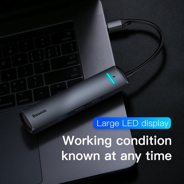 ADAPTADOR HUB USB-C MECHANICAL EYE 7 EN 1 BASEUS