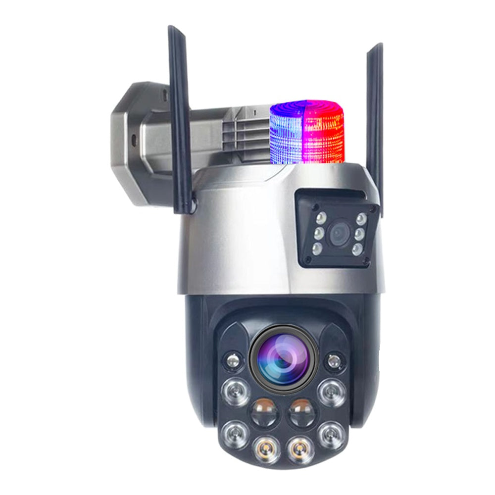 CAMARA PTZ INALAMBRICO 6MP DOBLE LENTE 18X ZOOM OPTICO FHD