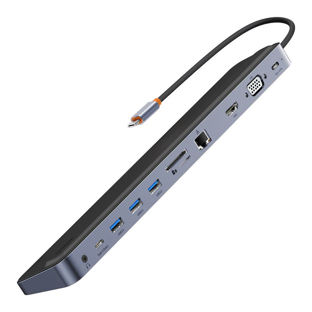 HUB ADAPTADOR BASEUS ELITEJOY GEN2 11 PUERTOS TIPO C
