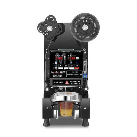 MAQUINA AUTOMATICA SELLADORA VASOS DE 500 Y 700CC BUBBLE TEA O JUGOS