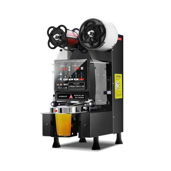MAQUINA AUTOMATICA SELLADORA VASOS DE 500 Y 700CC BUBBLE TEA O JUGOS