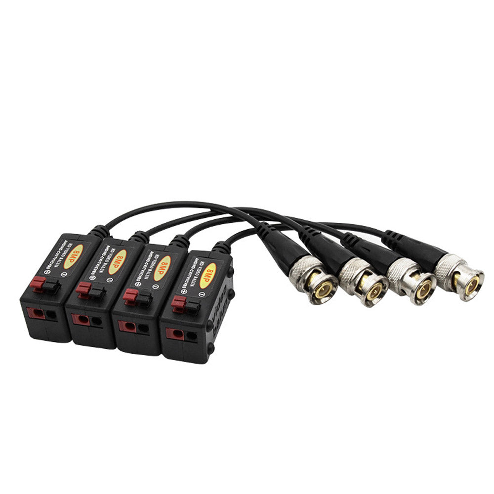 KIT DE SEGURIDAD PROFESIONAL XVR 8 CH + 4 CAMARAS BULLET 2MP