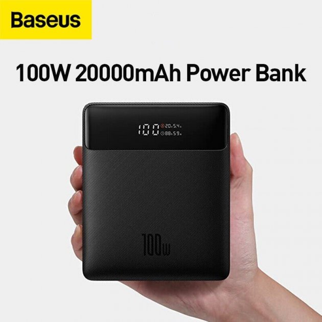Bateria Portatil Baseus Blade 20000mah 100w Powerbank Laptop – Tienda de  entretenimiento, electrónica y moda